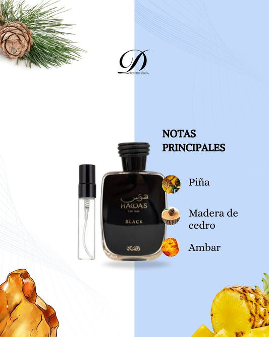 Hawas Black - Decant