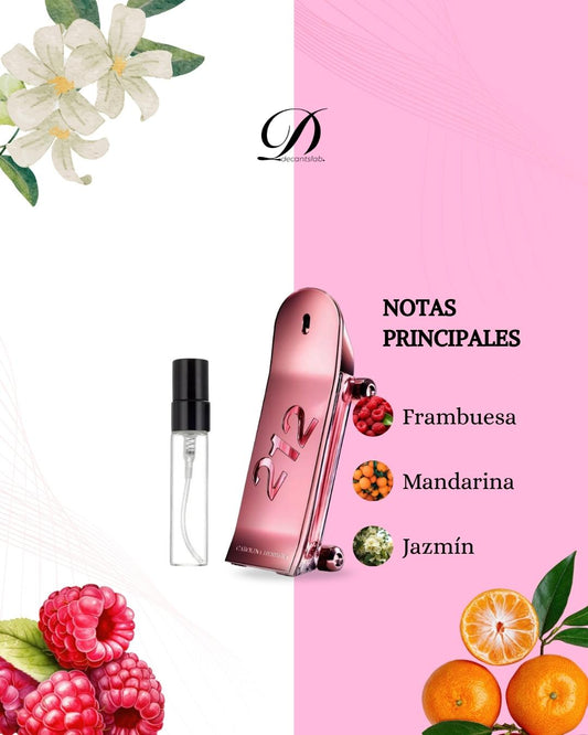 212 Heroes Woman Edp Carolina Herrera - Decant