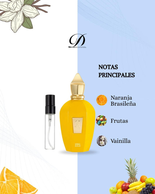 Xerjoff Erba Gold - Decant