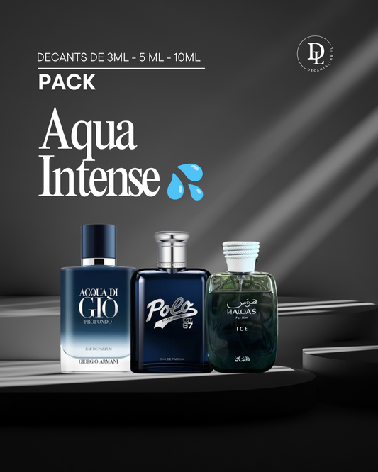 Pack Aqua Intense