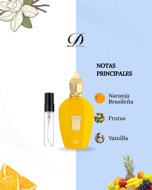 Xerjoff Erba Gold - Decant