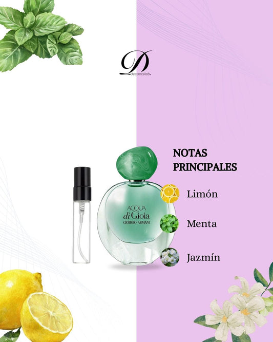 Acqua di Gioia - Decant