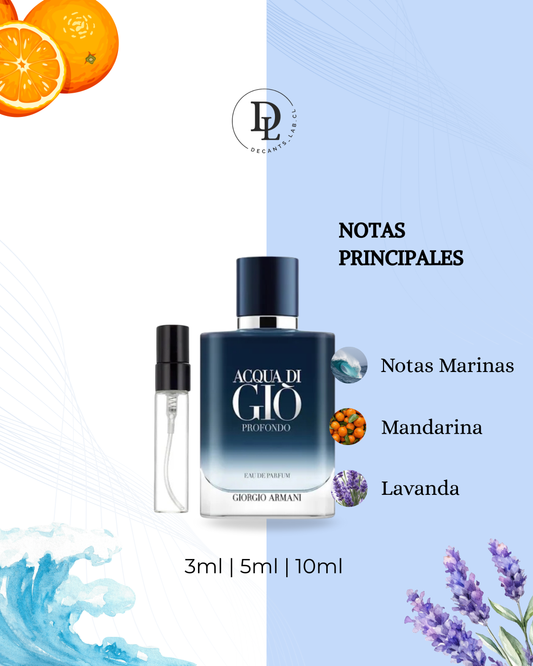 Acqua di Gio Profondo edp - Decant