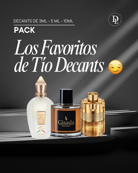 Pack Los Favoritos del Tío Decants