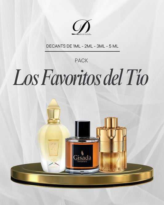 Pack Los Favoritos del Tío Decants - Decants Lab