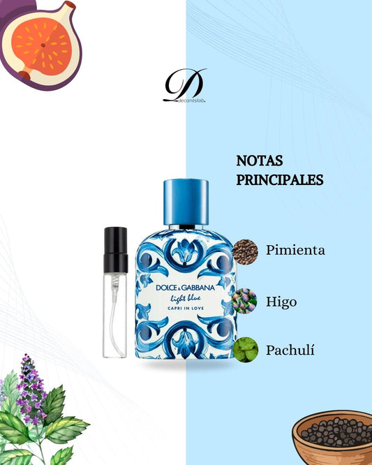 Light Blue Capri In Love EDP - Decant