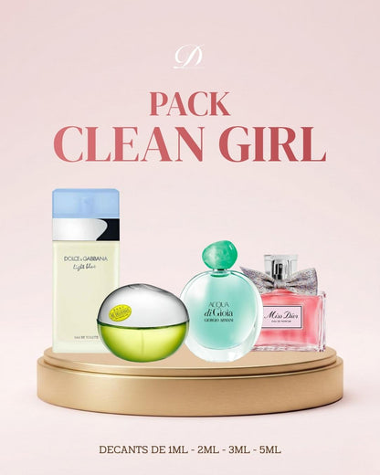 Pack Clean Girl